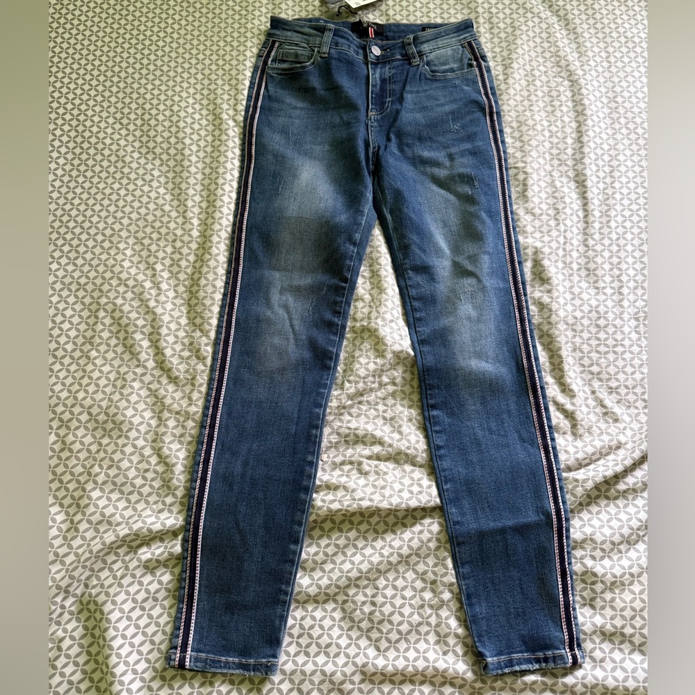 Buffalo Women's Blue Jeans with Side Stripe TAGS ON